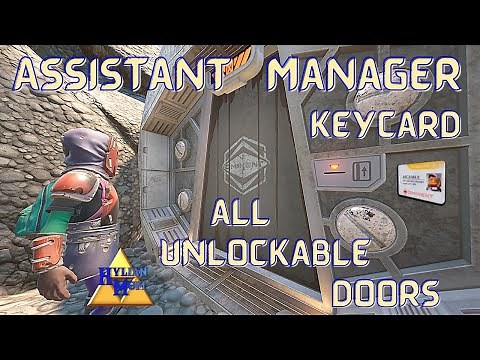 Asst Manager Keycard Uses: All Unlockable Doors | Easy Grounded Guides
