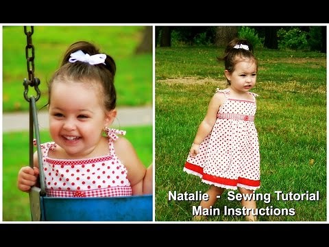 How to sew a Sun Dress | Sewing Tutorial | Sewing Pattern: Natalie | Frocks & Frolics