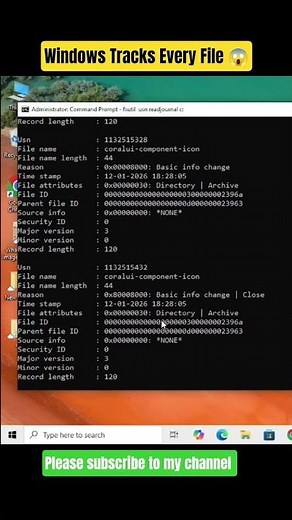 Windows Tracks Every File 😱 #techshorts #grouppolicy #youtubeshorts #windowstips