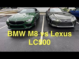 BMW M8 vs Lexus LC500 - what’s your Grand Tourer choice?
