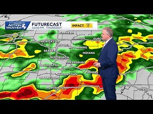 Impact Days ahead for Western Pennsylvania Thursday and Friday