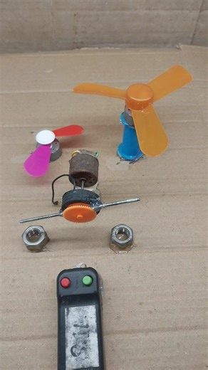 Dynamo mini dc motor fan with switch machine