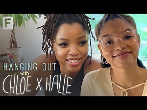 Hanging out with Chloe x Halle
