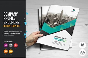Company Profile Template V5, a Brochure Template by JanySultana
