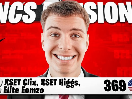 Clix 2ND PLACE FNCS Division 1Finals（$9000）🥈