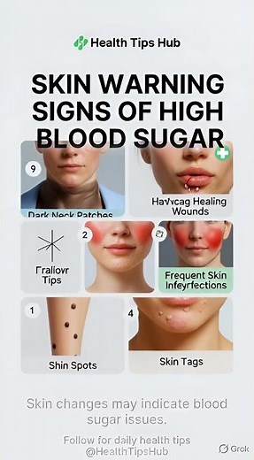6 Skin Warning Signs of High Blood Sugar | Diabetes Signs on Skin