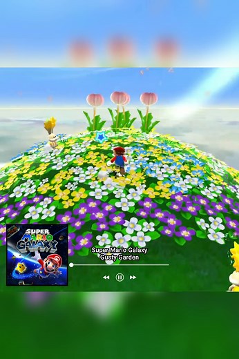 Super Mario Galaxy Gusty Garden Theme - Video Game Soundtrack