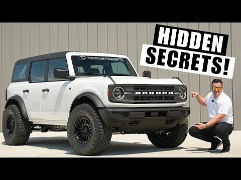 Hidden Features of the 2025 Bronco!