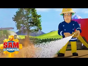 Combattre le feu par l'eau! | Sam le Pompier | Dessins animés