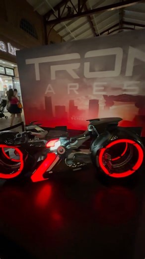 Say hello to the TRON Ares Bike — a machine that looks like it’s straight out of another dimension.