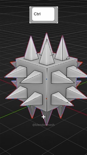 Subdivision Shortcut in Blender!