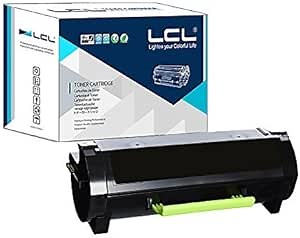 LCL Compatible Toner Cartridge Replacement for Lexmark 50F1H00 50F1000 501H 501 5000pages MS310 MS310d MS310dn MS312 MS312DN MS315 MS315dn MS410d MS410dn MS415DN MS510dn MS610DN (1-Pack Black)