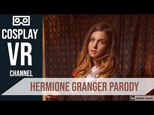 Cosplay VR 3D Cosplay Hermione Granger Harry Potter Parody Oculus PSVR