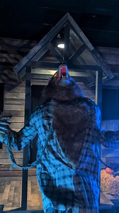 1.8K reactions · 169 shares | The full moon has risen… and so has the terror! Add this werewolf to your haunt now!  | HalloweenCostumes.com | Facebook