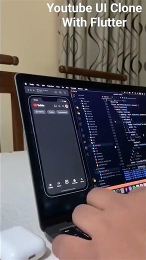 Youtube UI Clone With Flutter | coding time lapse