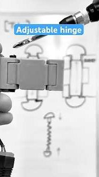 control of friction in a 3D printed hinge design.