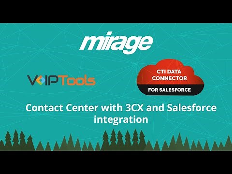 Contact Center with 3CX VoIPTools and Salesforce integration