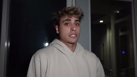 They caught the stranger in the car again - but this time it escalated