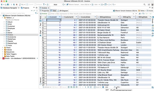 There is a quick way to get your table's total number of rows. Just open the Data Editor and click the corresponding button on the right-hand side of the bottom toolbar. | DBeaver