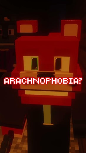 SPRING BONNIE'S ARACHNOPHOBIA #minecraft #fnaf