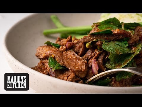 Spicy Thai Grilled Beef Salad - Marion's Kitchen