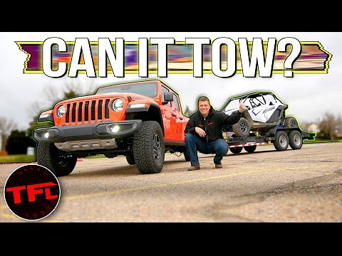 Will it Tow - The Jeep Gladiator Mojave Is at Home in the Desert But What About Highway Towing?