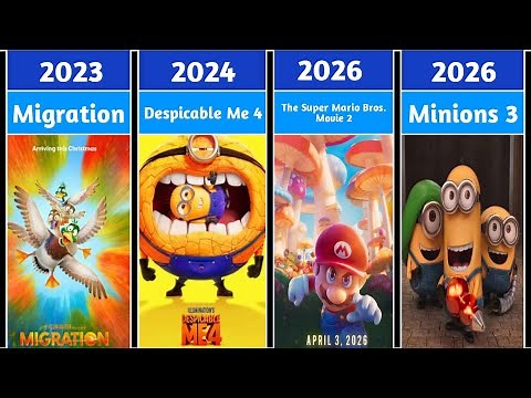 All Illumination Animation Movies (2010-2026) | Released and Upcoming