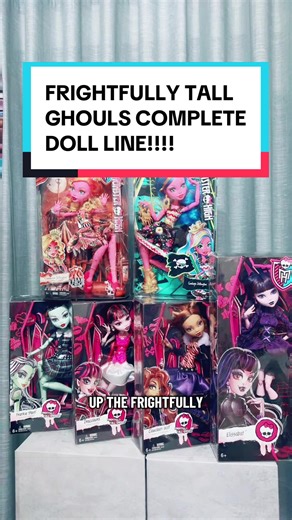 Risposta a @Robbeca_Steam💫 here you go!!! One frightfully tall ghoul collection coming right up for you!!! Which other doll lines would you like to see in my videos?? Write it in the comments!!! @mattel @Monster High @MattelCreations #monsterhigh #mh #dolls #dollcollector #dollcollection