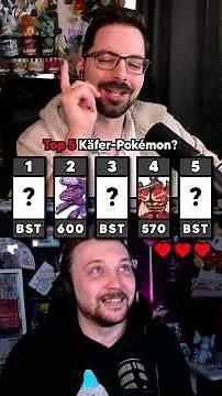 Nenne die 5 STÄRKSTEN Käfer-Pokémon! - mit ‪@Blocki‬