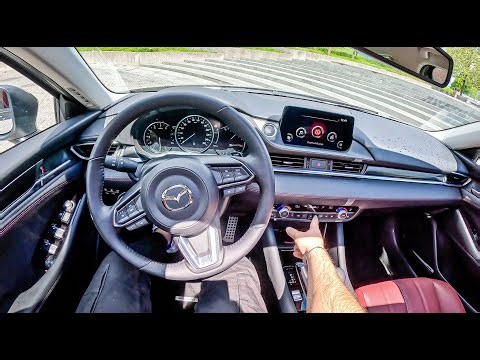2023 Mazda 6 [2.0 Skyactiv-G 165HP]|0-100| POV Test Drive #1718 Joe Black