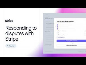 Responding to disputes with Stripe