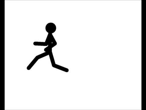 stickman running animation