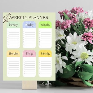 Minimal Weekly Planner Printable | To-do List, Notes (A4 PDF) - Etsy
