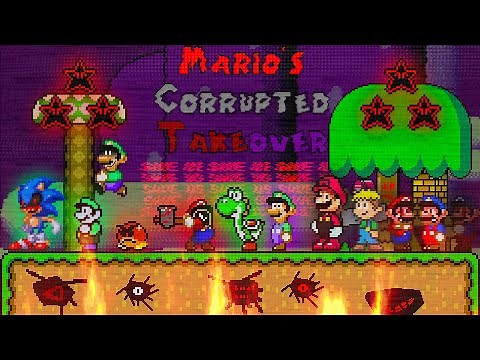 Mario's Corrupted Takeover (Mario.EYX) ~ Full Playthrough 4K!