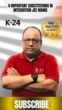 JEE Mains 2026: 4 Game-Changing Substitution Tricks in Integration.#jee
