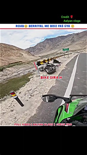 road 🥹berriyal me bike fas gya 🥲| #shorts #viralvideo #motovlog