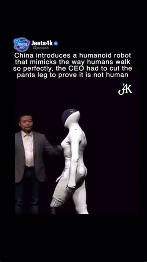 Jon Garrett | China has introduced a new robot that can mimic the walking patterns of humans, so perfectly, that you question if it is a robot. Meet... | Instagram