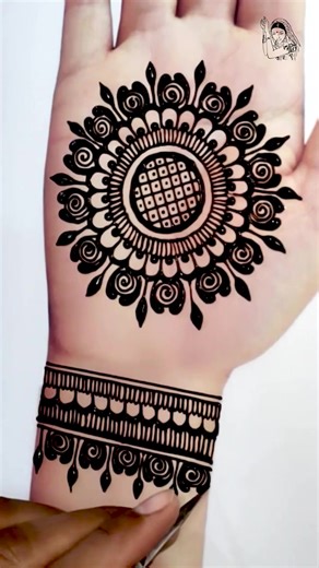 Beautiful Mandala Mehndi Design Inspiration