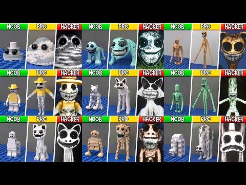 LEGO ALL Characters in ZOONOMALY (MEGA COLLECTION №2) : Noob, Pro, HACKER!