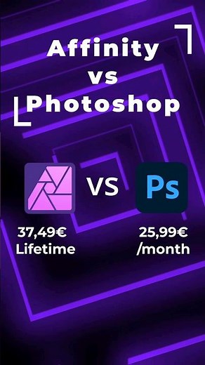 Affinity vs Photoshop