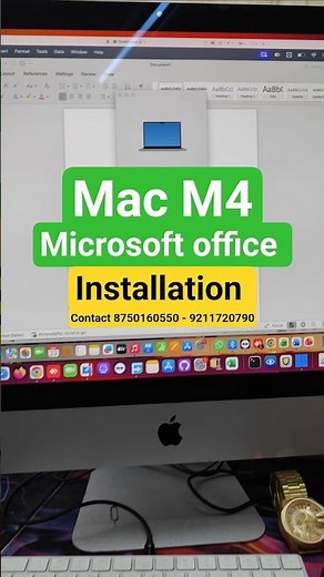 Microsoft Office For Mac M1 M2 M3 M4 M5 #how to download and install Microsoft office2024 on mac