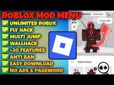 Roblox Mod Menu 2026 | Unlimited Robux + Wallhack & More! | Download for Android & iPhone #roblox