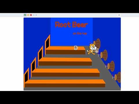 How to make the Arcade Game Tapper in Scratch | Part 1 | Scratch Tutorial!