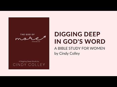 The God of More Bible Study Month 1 (Sep 2025) | Digging Deep In God's Word