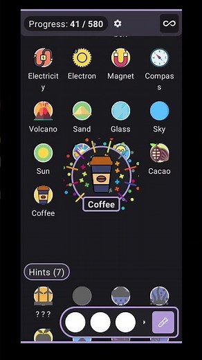 Glass + electricity =? Alchemy Merge — Puzzle Game