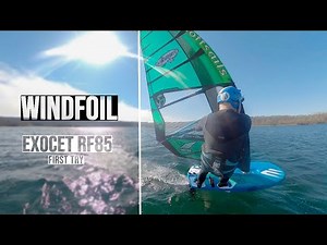 EXOCET RF85 DEDICATED WINDFOIL BOARD - FIRST TRY