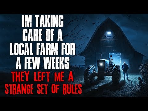 "I’m Taking Care Of A Local Farm For A Few Weeks, They Left Me A Strange Set Of Rules" Creepypasta