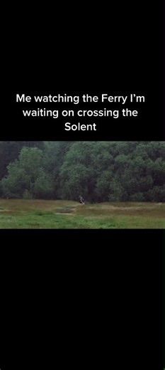 Its only a half hour crossing as well, feel like we’ve been waiting forever #isleofwight #wightlinkferries #endlessrunning #montypython