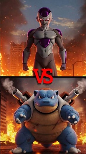 Freeza vs Blastoise, Garchomp, Tyranitar, Lucario y Salamence #dragonite #pokemon