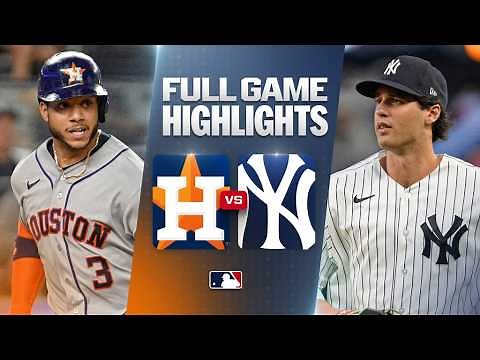 ASTROS vs. YANKEES: Official Full Game Highlights (August 27) | 2026 MLB Season